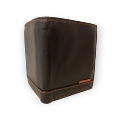 Dariya Portemonnee Zwart Cognac Leer - 4262409890057