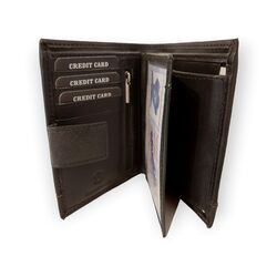 Dariya Portemonnee Zwart Cognac Leer - 4262409890057