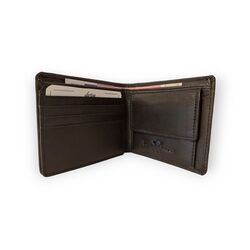 Dariya Portemonnee Zwart Turquoise Leer - 4260182897591