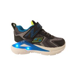 Skechers Sneaker S-Lights Tri Namics 401660N BKYB Zwart Geel Blauw - 196989077826
