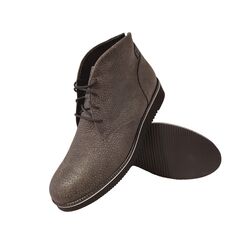 Durea Lage Veterboot 9654 475 0555 Grijs Zwart Print Wijdte H - 8720727483789