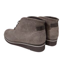 Durea Lage Veterboot 9654 475 0555 Grijs Zwart Print Wijdte H - 8720727483789