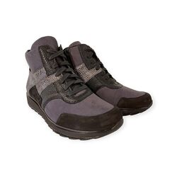 Durea Veterboot 9773 688 0639 Zwart Antraciet Wijdte K - 8720727556759