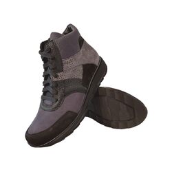 Durea Veterboot 9773 688 0639 Zwart Antraciet Wijdte K - 8720727556759