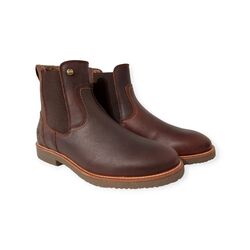 Panama Jack Chelsea Boots Garnock Igloo C3 Chestnut Bruin Lamsvacht Gevoerd - 8433991846418