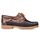 Van Bommel Bootschoenen 10470 11 Donkerblauw Bruin Wijdte H - 8719092483364