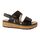 Rieker Sandaal 62761-00 Zwart Wijdte H - 4061811243778