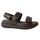 Fitflop Sandaal F-Mode Go Adjustable Flatform Back-Strap Sandals Zwart - 197533492478