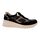 Waldlaufer Sneaker 927004 700 681 Zwart Beige Combi Wijdte H - 4069134241181