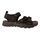 Adventure Sandaal Marseille Zwart High Soft Insole - 8785342095007