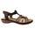 Rieker Sandaal 65918-92 Zwart Combi - 4066707998961