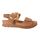 Panama Jack Sandaal Sara B1 Velour Cuero Bark Bruin - 8434823951942