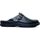 Rohde Pantoffel 6683 Zwart Verwisselbaar Voetbed - 0668390440129