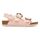Birkenstock Sandaal Milano AS Flower 1031667 Light Rose Tonal Smal - 4067707765706