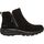 Skechers Korte Laars 168188 BBK Easy Going Urban Zip Zwart - 199703690820