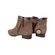 Gabor Korte Laars 32.718.30 Mohair Taupe Suède Wijdte H - 4066558660949