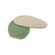 Vadret 1050 Dempende Geperforeerde Groene Latex Halve Inlegzolen - 8951005740076