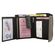 Dariya Portemonnee Z2008 Zwart Grijs Leer - 4262409890149