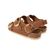 Birkenstock Sandaal Milano Big Buckle 1024067 Cognac Leer Smal - 4061418184467