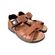 Mephisto Shark Fit Sandalen Chestnut Cognac - 3597436500565