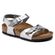 Birkenstock Sandaal Rio 1019201 Metallic Zilver Smal - 4061416380045