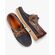 Van Bommel Bootschoenen 10470 11 Donkerblauw Bruin Wijdte H - 8719092483364