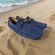 Adventure Instapper Milano Blauw Suede Leer High Soft Insole - 8951005742841