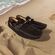 Adventure Instapper Milano Zwart Suede Leer High Soft Insole - 8951005742919