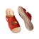 Think! Slipper Camilla 3-000671-5030 Fire Combi Rood - 9010463864768
