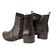 Rieker Korte Laars 78657-00 Zwart Fleece Gevoerd - 4061811377800