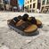 Birkenstock Papillio Slipper Arizona Pap Chunky 1028403 Zwart Leer Smal - 4066648724629