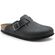 Birkenstock Slipper Boston 059461 Zwart Gevet Leer Normaal - 4040714997421