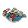 Laura Vita Slipper Brcyano 16 AS318-16 Turquoise Blauw - 3666138709597