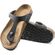 Birkenstock Gizeh Teenslipper 0845251 Zwart Gevet Leer Normaal - 4040714266947