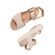 Durea Sandaal 7425 025 1534 Wijdte H Beige - 8721149170882