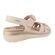 Mephisto Sandaal Leonna Sand Beige Metallic - 3597436607875