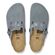 Birkenstock Slipper Boston Braided 1029086 Basalt Gray Smal - 4066648901761