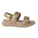 Fitflop Sandaal F-Mode Go Adjustable Flatform Back-Strap Sandals Platino Goud - 197533588461