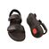 Fitflop Sandaal F-Mode Go Adjustable Flatform Back-Strap Sandals Zwart - 197533492423