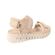 Ecco Sandaal Gruuv Sol Lea 213103 01378 Limestone Beige - 194891847223