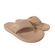 Fitflop Slipper Iqushion D-Luxe Padded Beige - 197533511704