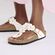 Birkenstock Teenslipper Gizeh Flower Embellishment Light Roze Breed - 4066648986324