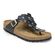 Birkenstock Teenslipper Gizeh Flower Embellishment Zwart Breed - 4066648075356
