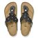 Birkenstock Teenslipper Gizeh Flower Embellishment Zwart Breed - 4066648075356