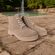 Adventure Shoes Veterboot Cardiff Zand Warm Gevoerd - 8951005746122