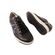 Durea Sneaker 6299 685 1804 Zwart Beige Wijdte H - 8721149270100