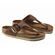 Birkenstock Slipper Gizeh Big Buckle 1018745 Cognac Breed - 4061416219123
