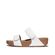 Fitflop Slipper Lulu Adjustable Leather Slides Urban White - 197533665469