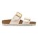 Birkenstock Slipper 1030258 Sydney Cushion Buckle Shiny Snake Cream Smal - 4067707323807