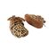 Healthy Shoes Paris Veterschoen Zand Zwart Panterprint - 8951005746955